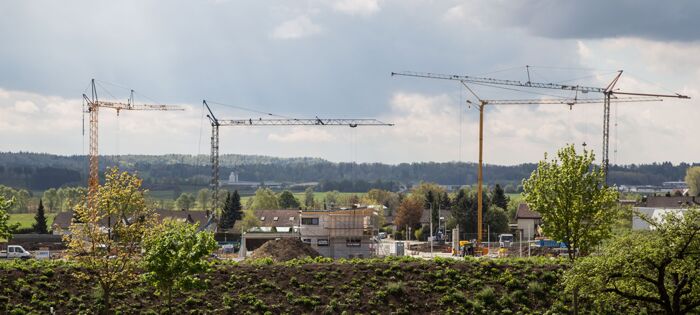 Grues de chantier