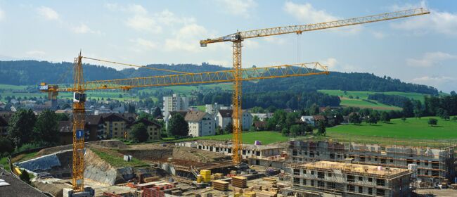 Grues de chantier 