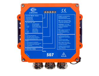 FSE 507. Technologie radio indestructible pour jusqu'à 6 entraînements continus.