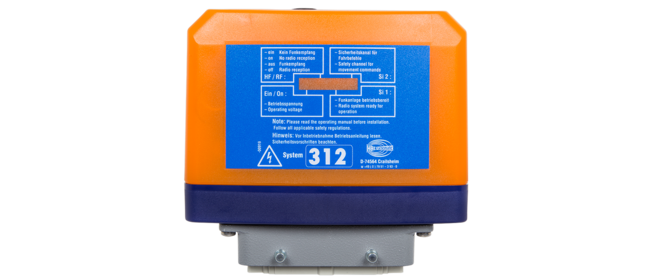 FSE 312 Technologie radio personnalisée pour grues industrielles standard.