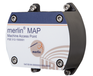 merlin® Machine Access Point for flexible registration and deregistration of radio transmitters and radio receivers