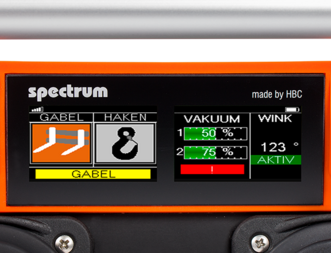 spectrum B. Performance haut-de-gamme avec écran.