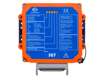FSE 507. Technologie radio indestructible pour jusqu'à 6 entraînements continus.