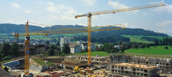 Grues de chantier