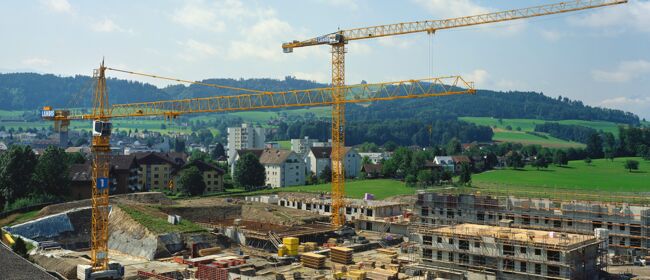 Grues de chantier 