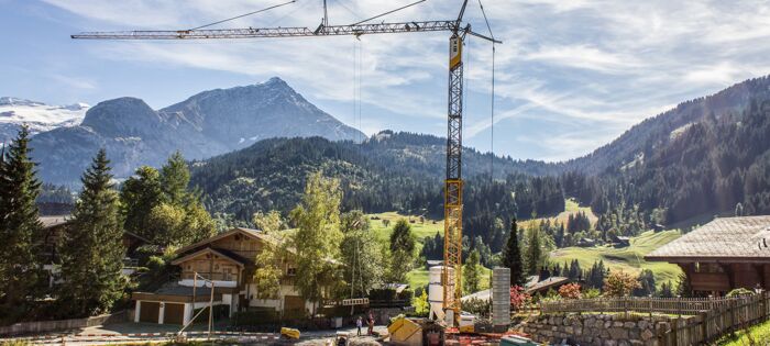 Grues de chantier