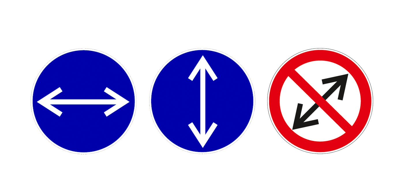 Orthogonal drive <p>Always on the right track.</p>